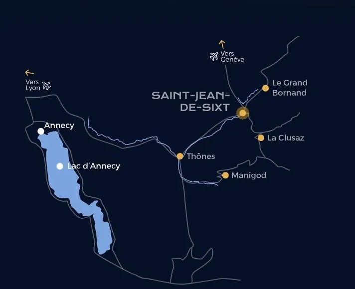 T3 Cosy In Saint-Jean-De-Sixt Apartment France