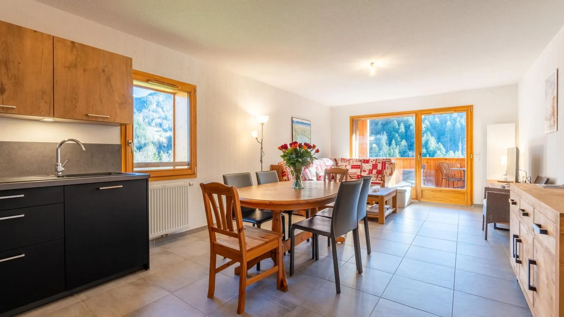 T3 Cosy In Saint-Jean-De-Sixt Apartment